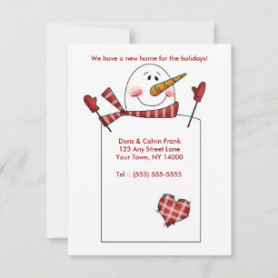 CARTE DE DÉPLACEMENT VACANCES Changement d'adresse