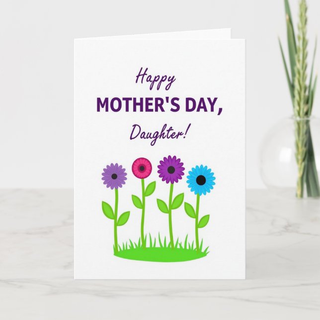 Carte de design graphique pour une maman adorable (Devant)