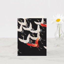 Carte de design japonais Kimono vintage