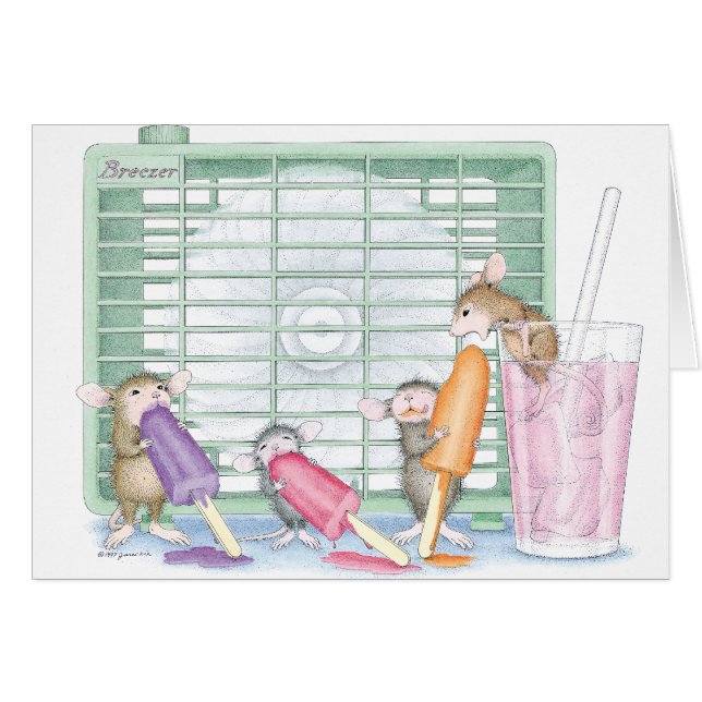 Carte de Designs® de Maison-Souris (Devant horizontal)