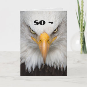 CARTE DE DÉSOLÉ FIERCE