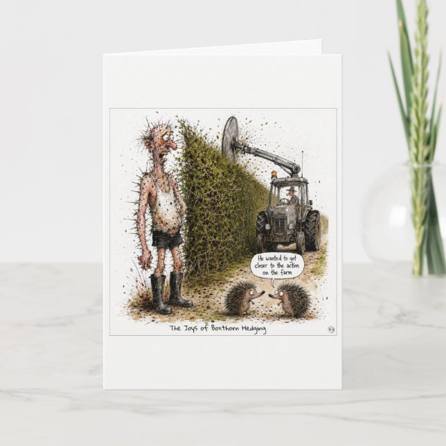 Carte de dessin animé d'élevage néo-zélandais (Devant)