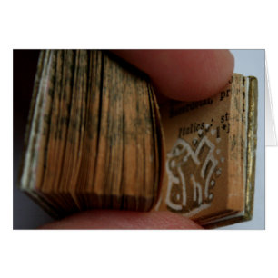 Carte de dessin sans titre du livre miniature Dico