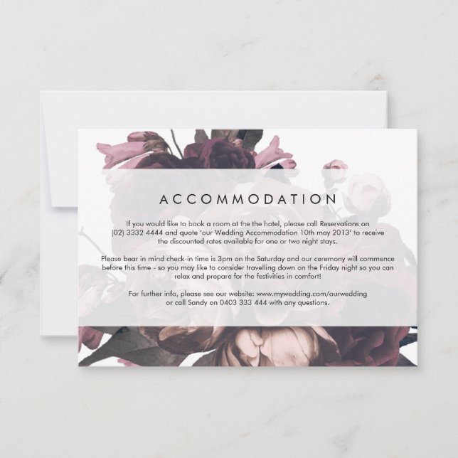 Carte de détail du Rose de fleurs d'Imaginaire vio (Devant)