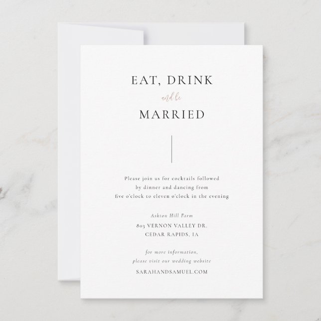 Carte de détail simple, carte de détail Mariage (Devant)