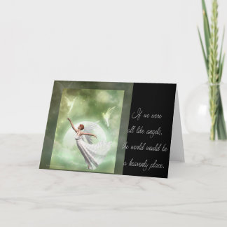 Carte de devis Angel Among Friends Imaginaire