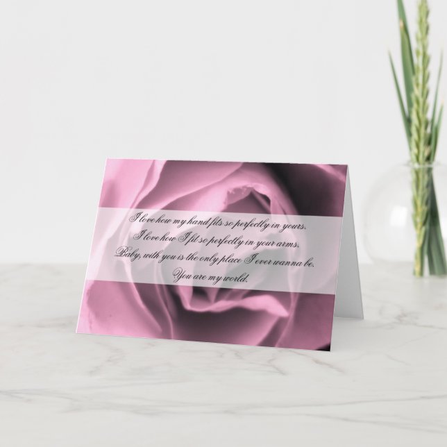 Carte de devis des Roses de romance Vintages (Devant)