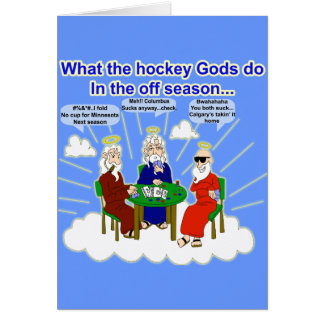 Carte de dieux d'hockey