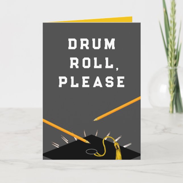 Carte de diplôme amusante (Devant)