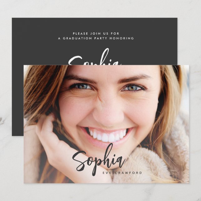 CARTE DE DIPLÔME DE NOM DE SCRIPT (Devant / Derrière)