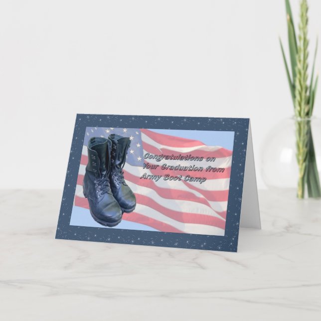 Carte de diplôme du camp d'entraînement de l'armée (Devant)