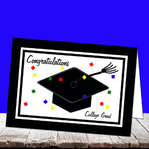 Carte de diplôme du collège