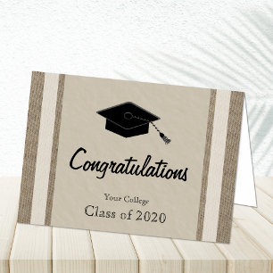Carte de diplôme universitaire personnalisée