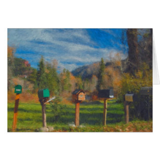 CARTE DE DISTRIBUTION DU COURRIER