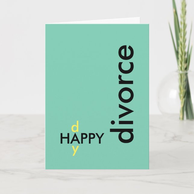 Carte de divorce (Devant)