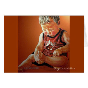 Carte de doigts et d'orteils