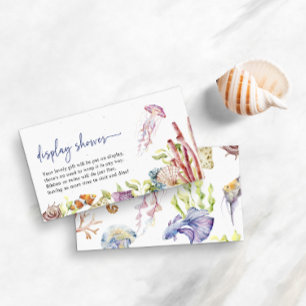 Carte de douche à écran mignonne