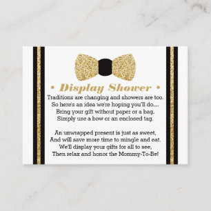 Carte de douche d'affichage, Petit homme, Cravate 