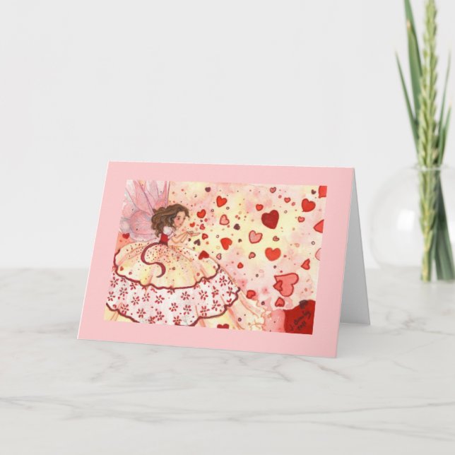Carte de douche de coeur (Devant)