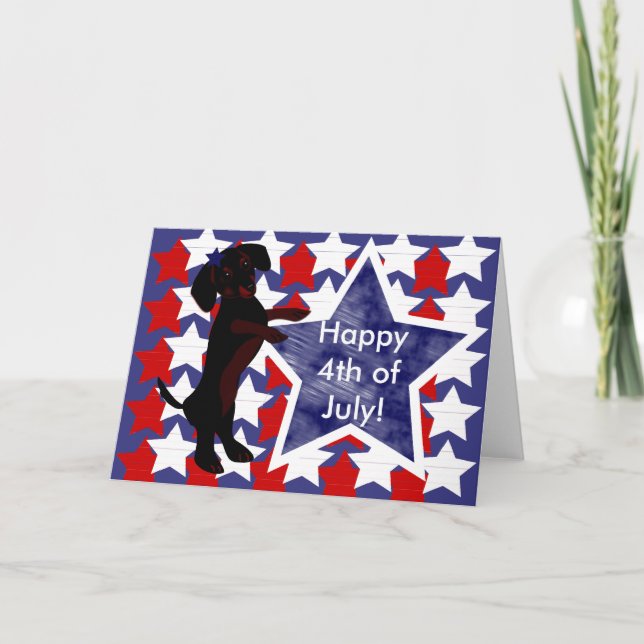 Carte de Doxie 4 juillet (Devant)