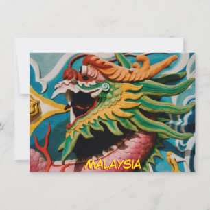 Carte de dragon malaisienne