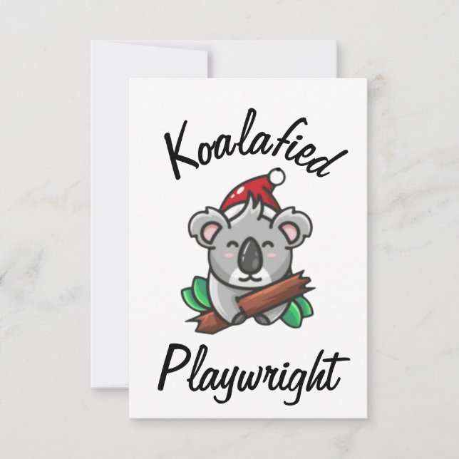 Carte de dramaturge koalifié (Devant)