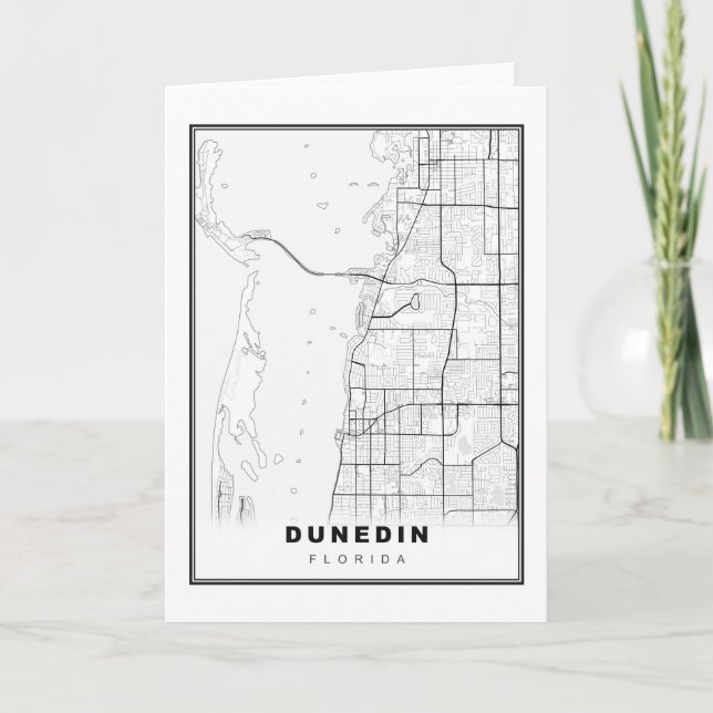 Carte de Dunedin (Devant)
