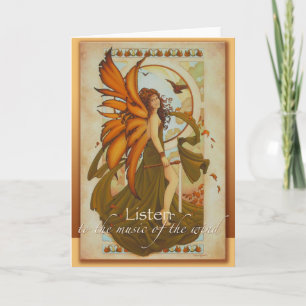 Carte de Faery d'harmonie d'automne par Teri