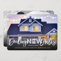 Cartes De Vœux Nouvelle Maison Zazzle Fr