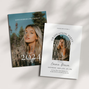 Carte de Faire-part de diplôme, Invitation de 2e a