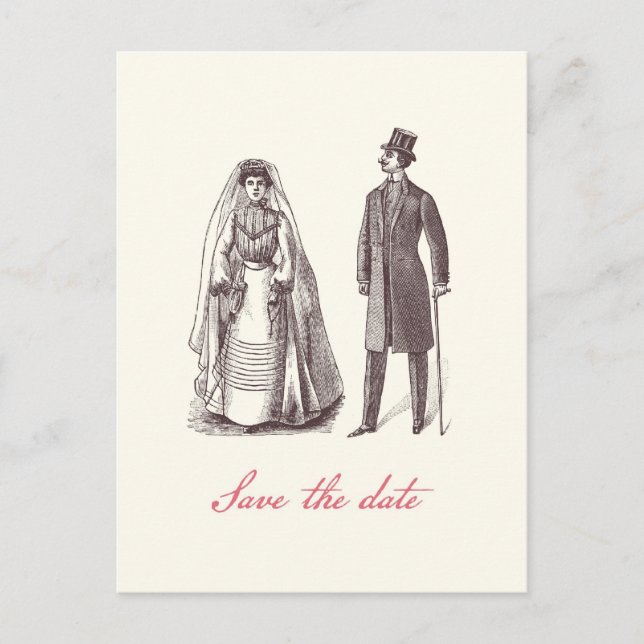 Carte de faire-part de mariage (Devant)