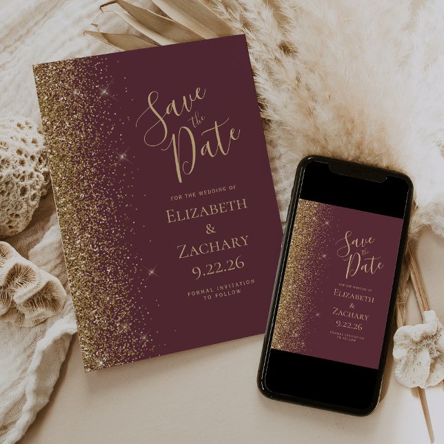 Carte de Faire-Part de Mariage avec Bordure Paille (Créateur téléchargé)