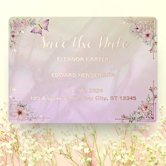 Carte de faire-part de mariage bouquet de pivoines