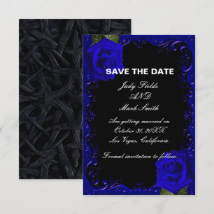 Carte de faire-part de mariage élégante aux roses 