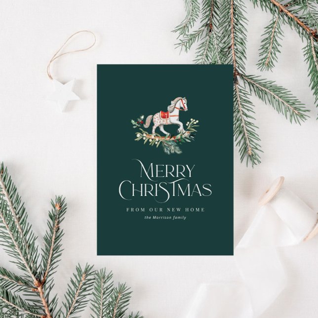Carte de faire-part mobile de script de Noël moder (Créateur téléchargé)