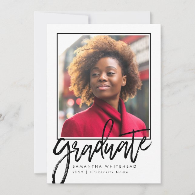 Carte de Faire-part moderne photo 2022 (Devant)