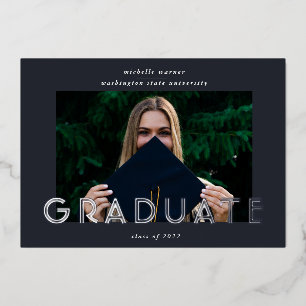 carte de faire-part moderne script