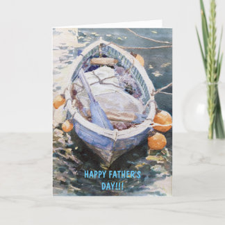 Carte de Faire-part pliée "Happy Fête des pères"