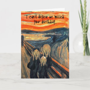 Carte "de famille de cri perçant"