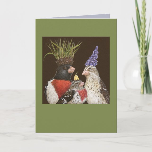 Carte de famille Grosbeak (Devant)
