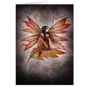 Carte de fantasy artistique gothique féerique de d