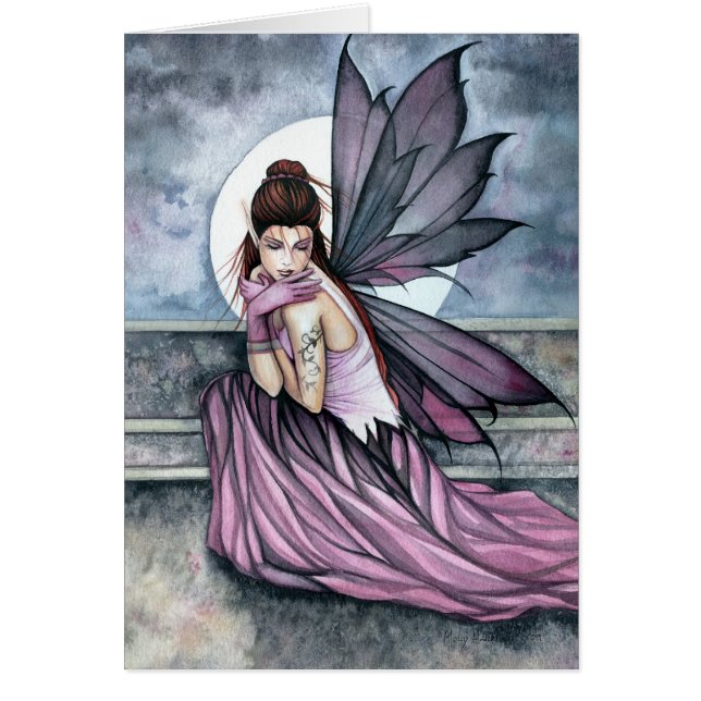 Carte de fantasy gothique par Molly Harrison (Devant)