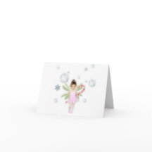 Carte de fée de bonbons