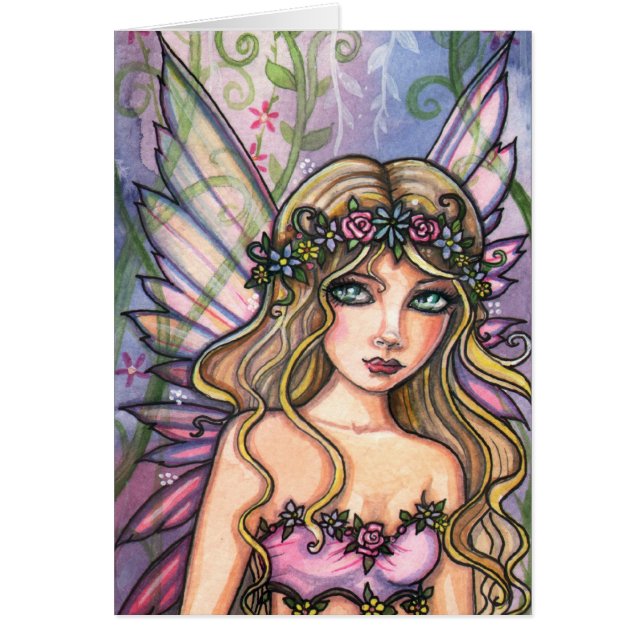 Carte de Fée du Jardin Enchanté par Molly Harrison (Devant)