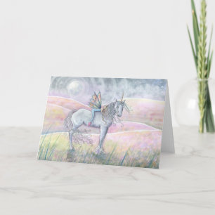 Carte de Fée et Licorne
