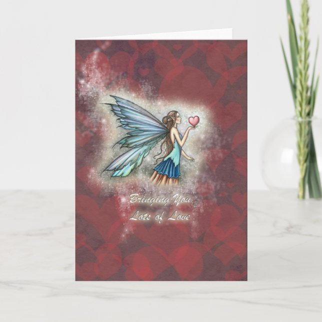 Carte de fée vous apportant beaucoup d'amour, cart (Devant)