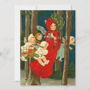 Carte de Féeries de Noël victorienne