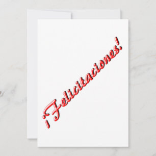 Carte de félicitations