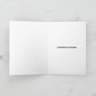 Carte de félicitations Boston Terrier
