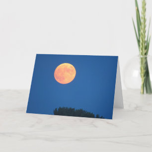 Carte de félicitations "Buck Moon"